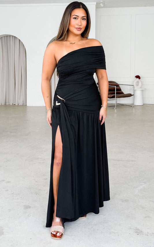 Tianna Maxi Dress - Black