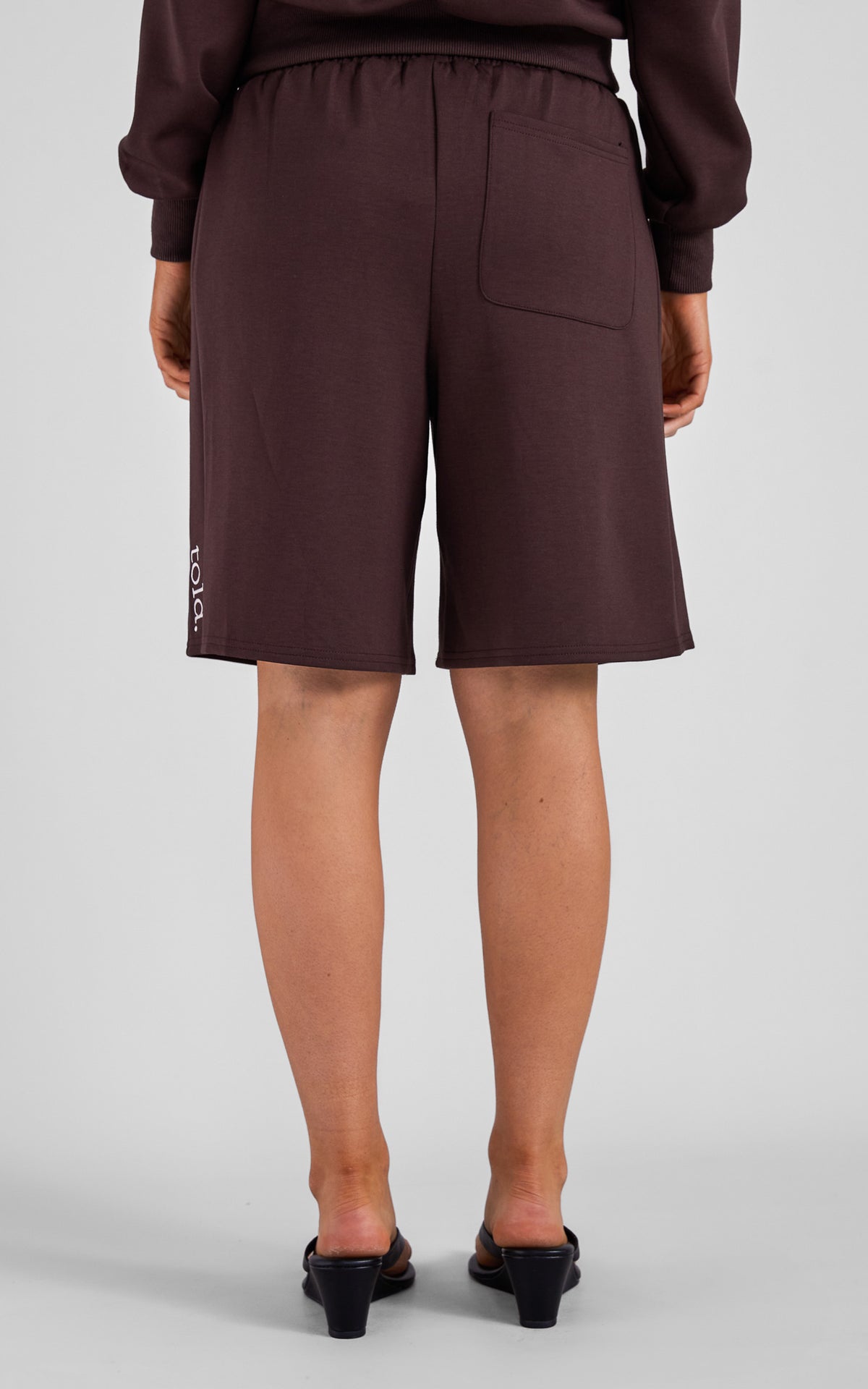 Tobi Unisex Boxy Shorts - Chocolate Brown