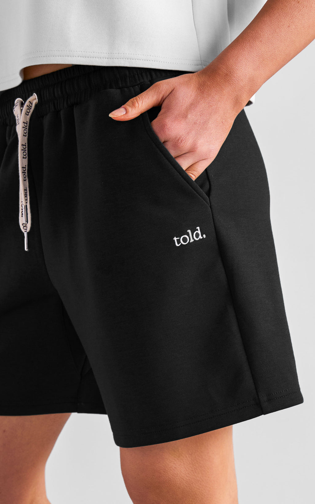 (PREORDER) Rich Unisex Shorts - Black
