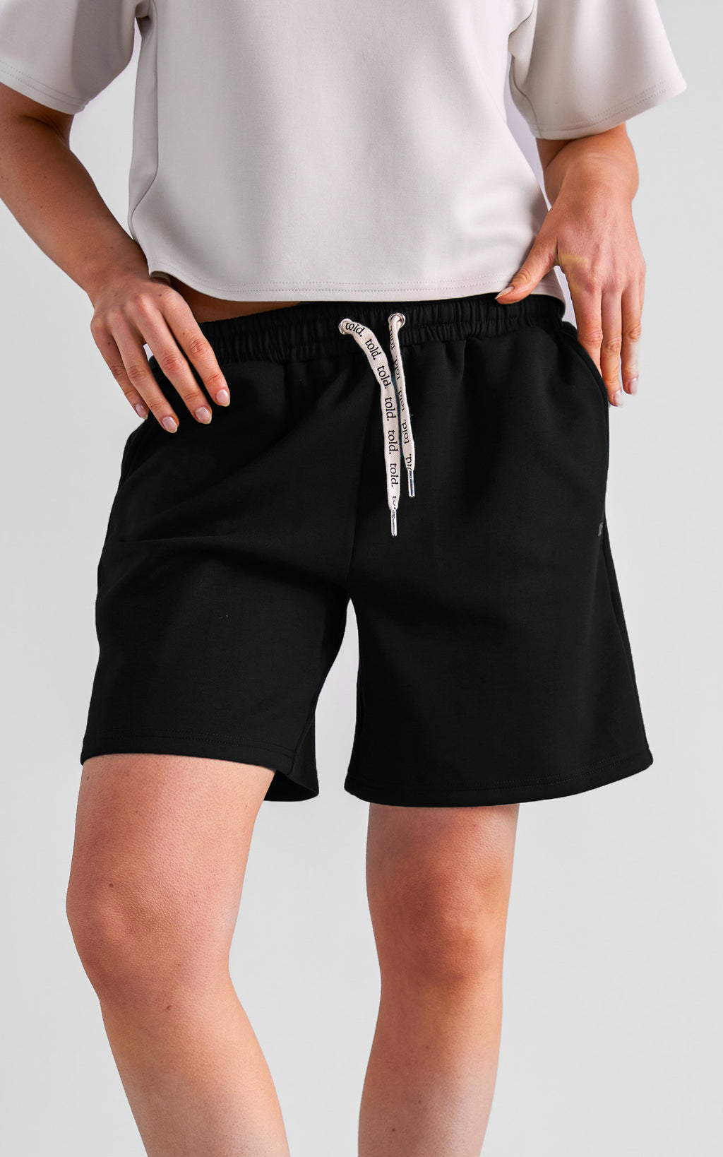 (PREORDER) Rich Unisex Shorts - Black