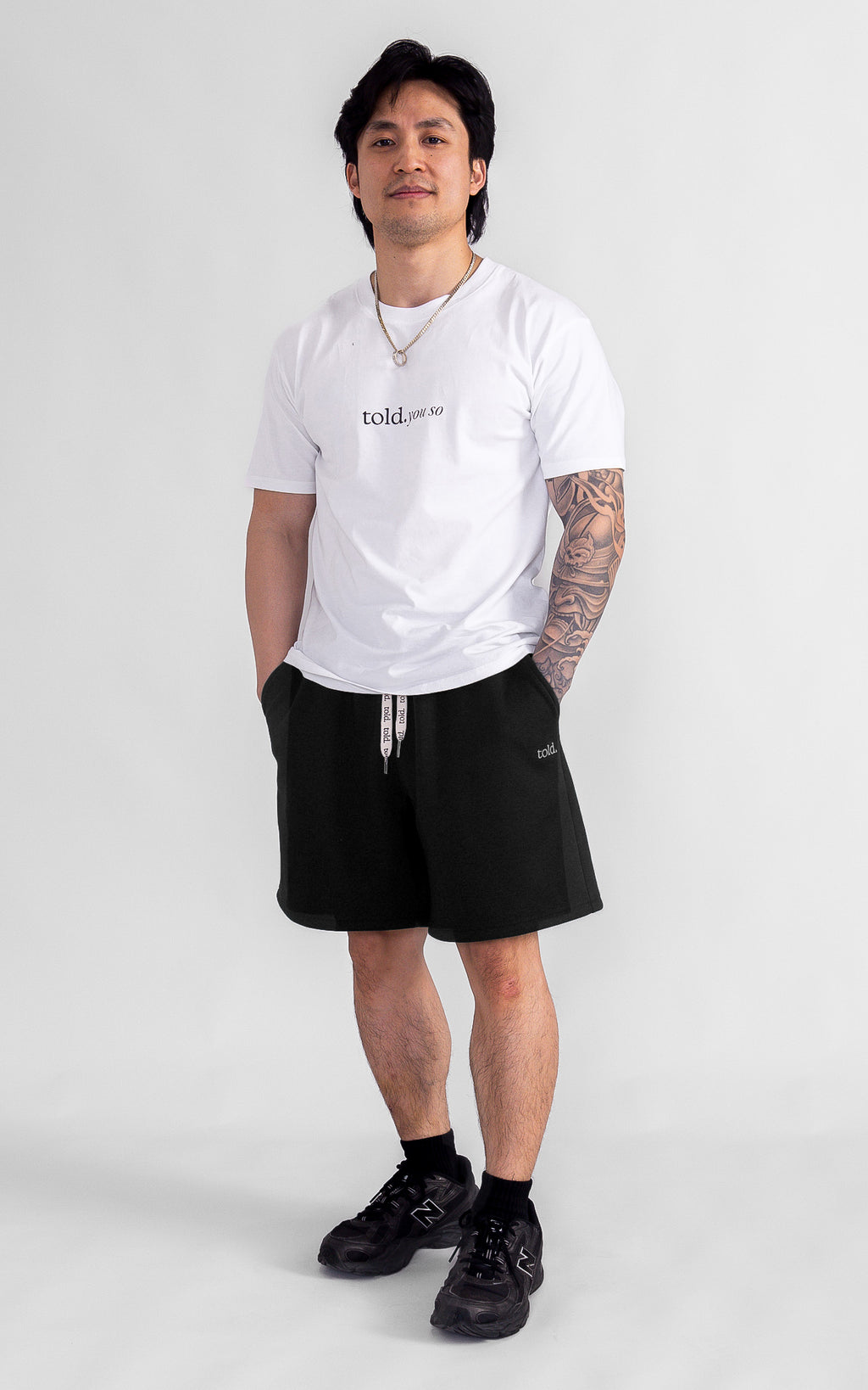 (PREORDER) Rich Unisex Shorts - Black