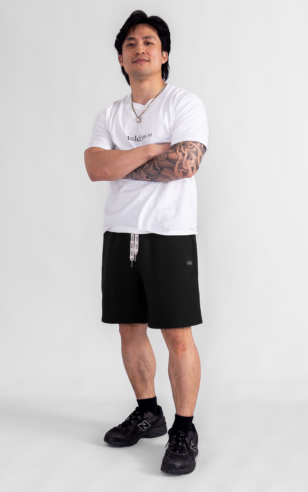 (PREORDER) Rich Unisex Shorts - Black