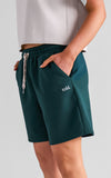 (PREORDER) Rich Unisex Shorts - Forest Green