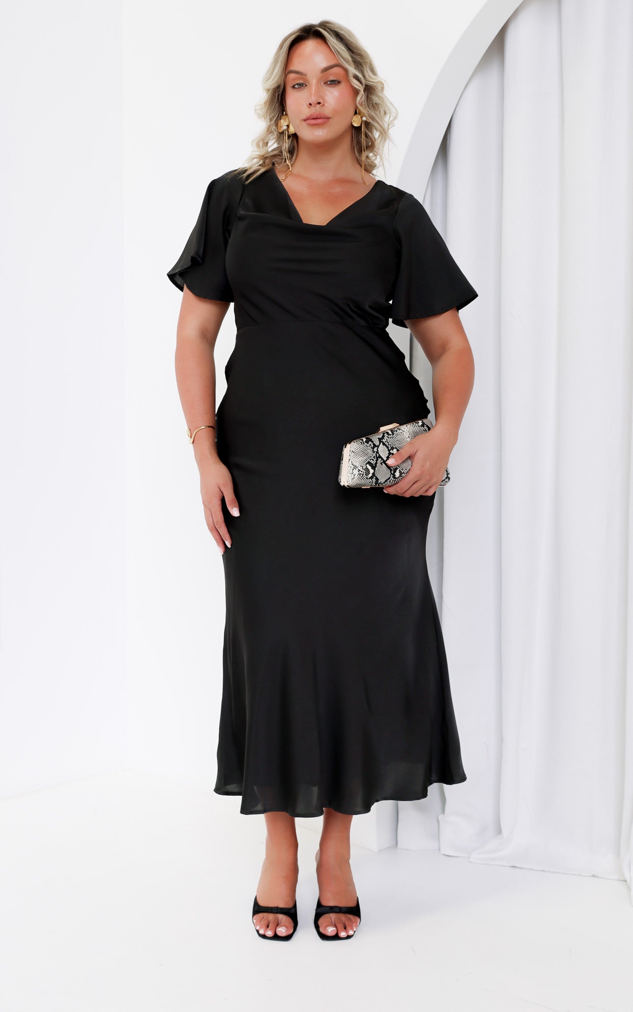 Valise Maxi Dress - Black