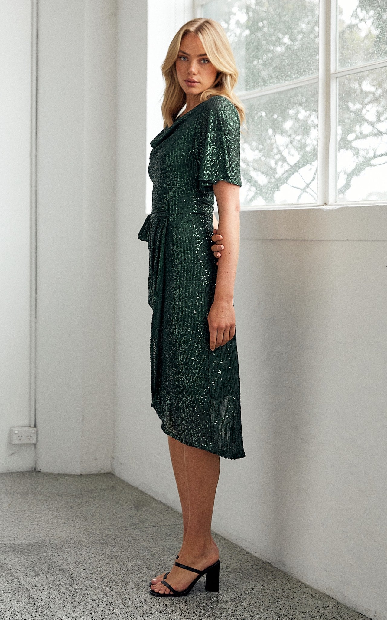VERNOT MIDI DRESS