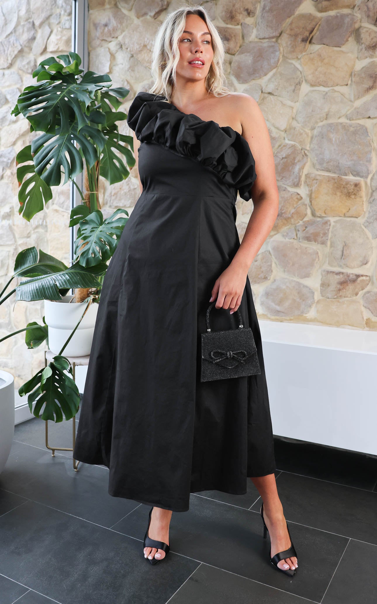 Vesper Maxi Dress - Black