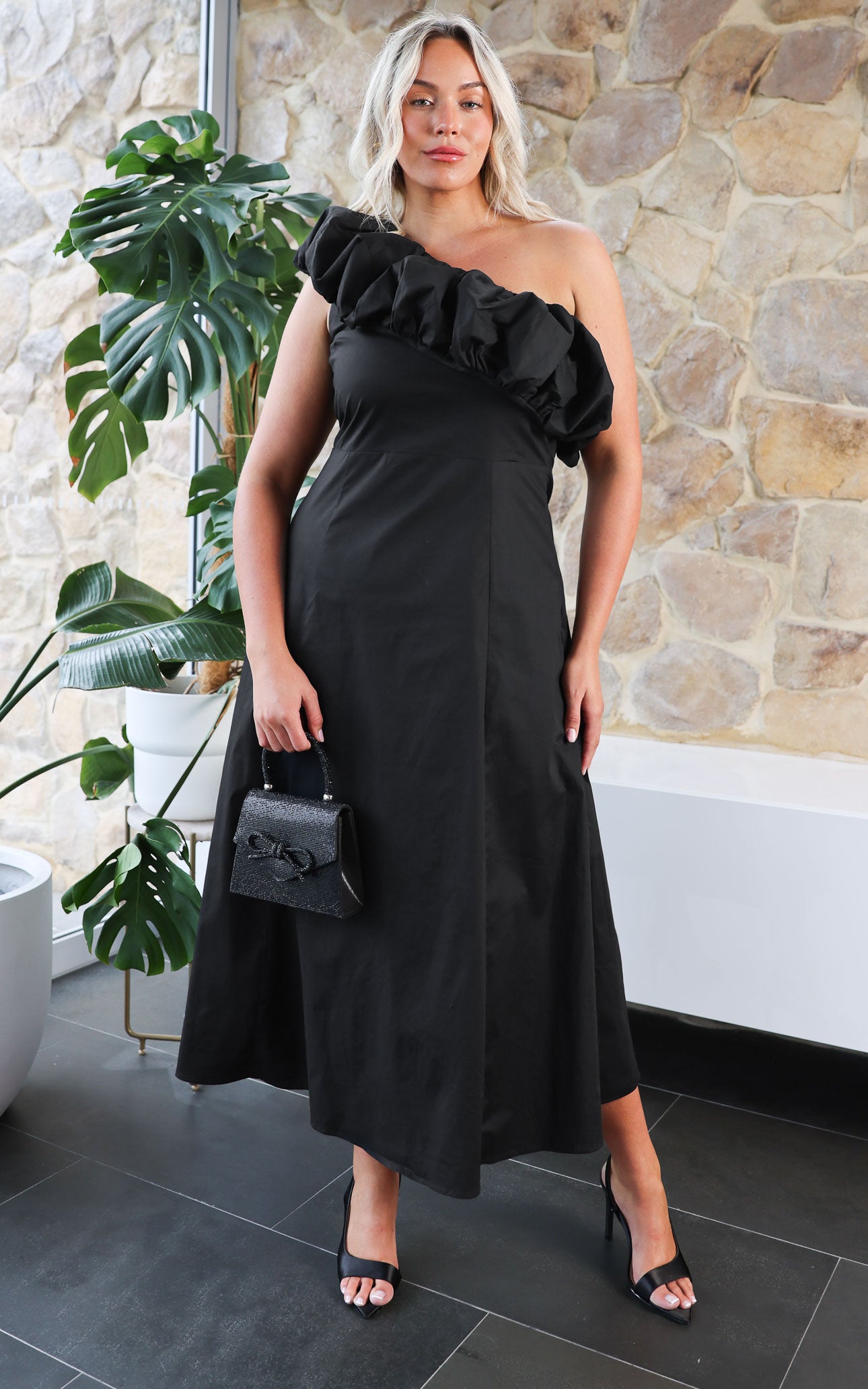 Vesper Maxi Dress - Black