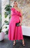 Vesper Maxi Dress - Hot Pink