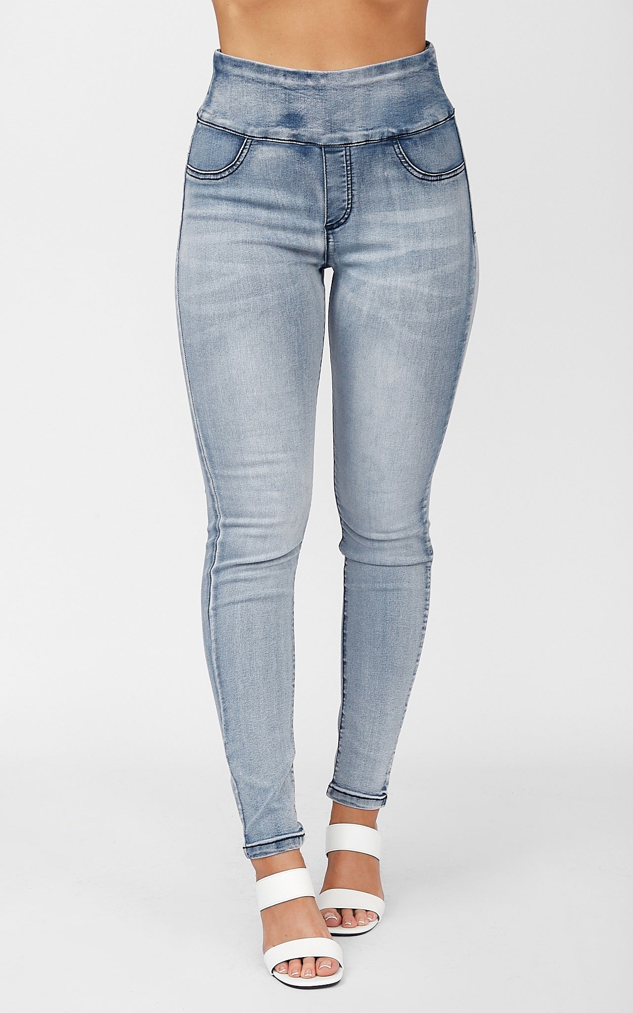 Vivian Jeggings - Vintage Blue