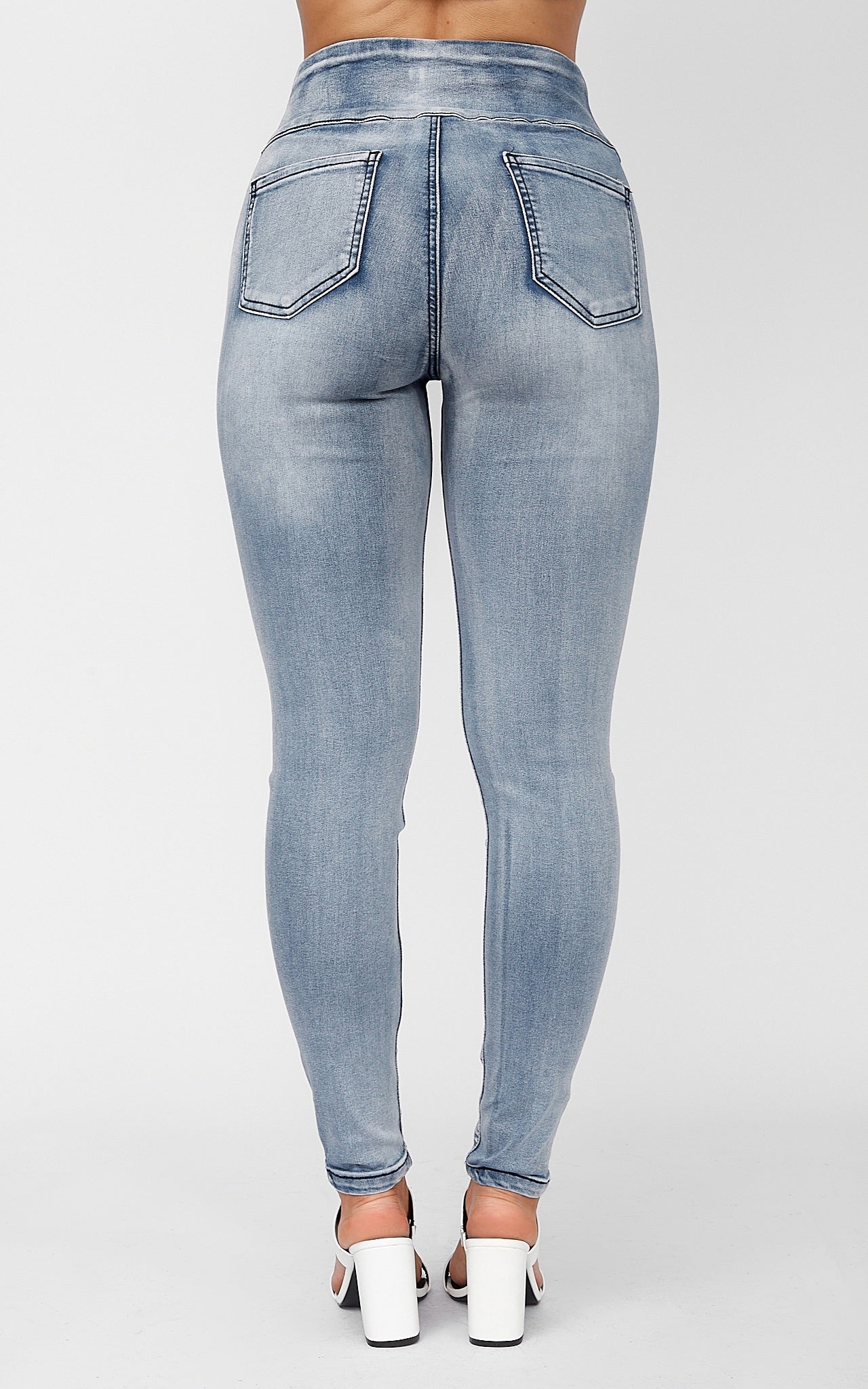 Vivian Jeggings - Vintage Blue