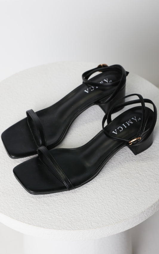 Vivica Block Heels - Black