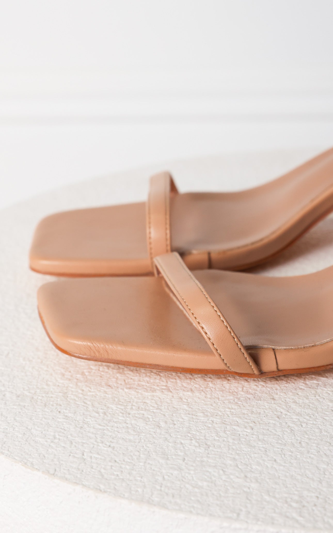 Vivica Block Heels - Nude