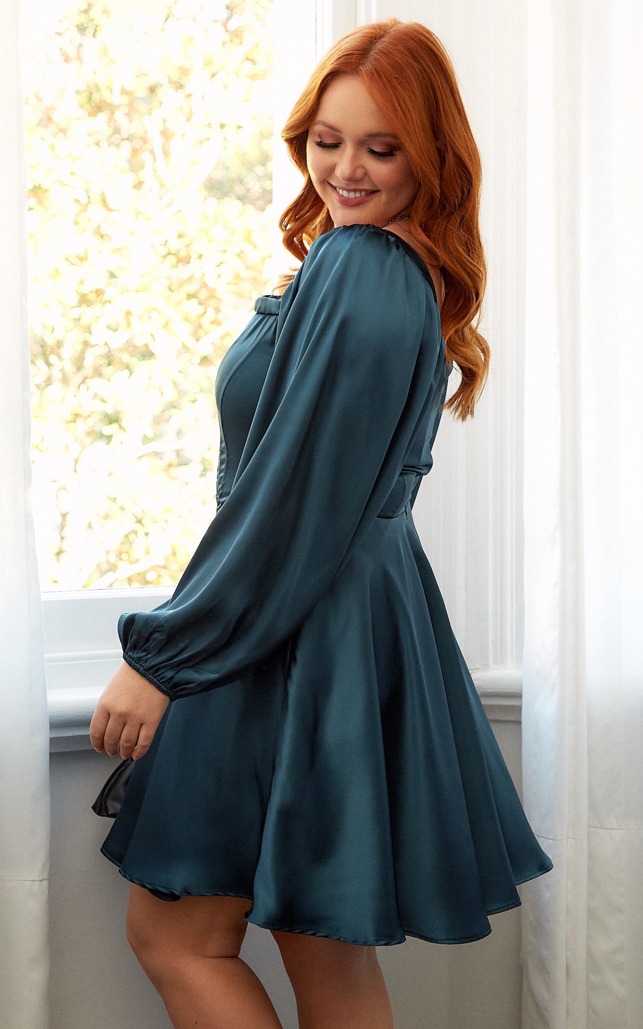 Yureka Dress - Dark Teal