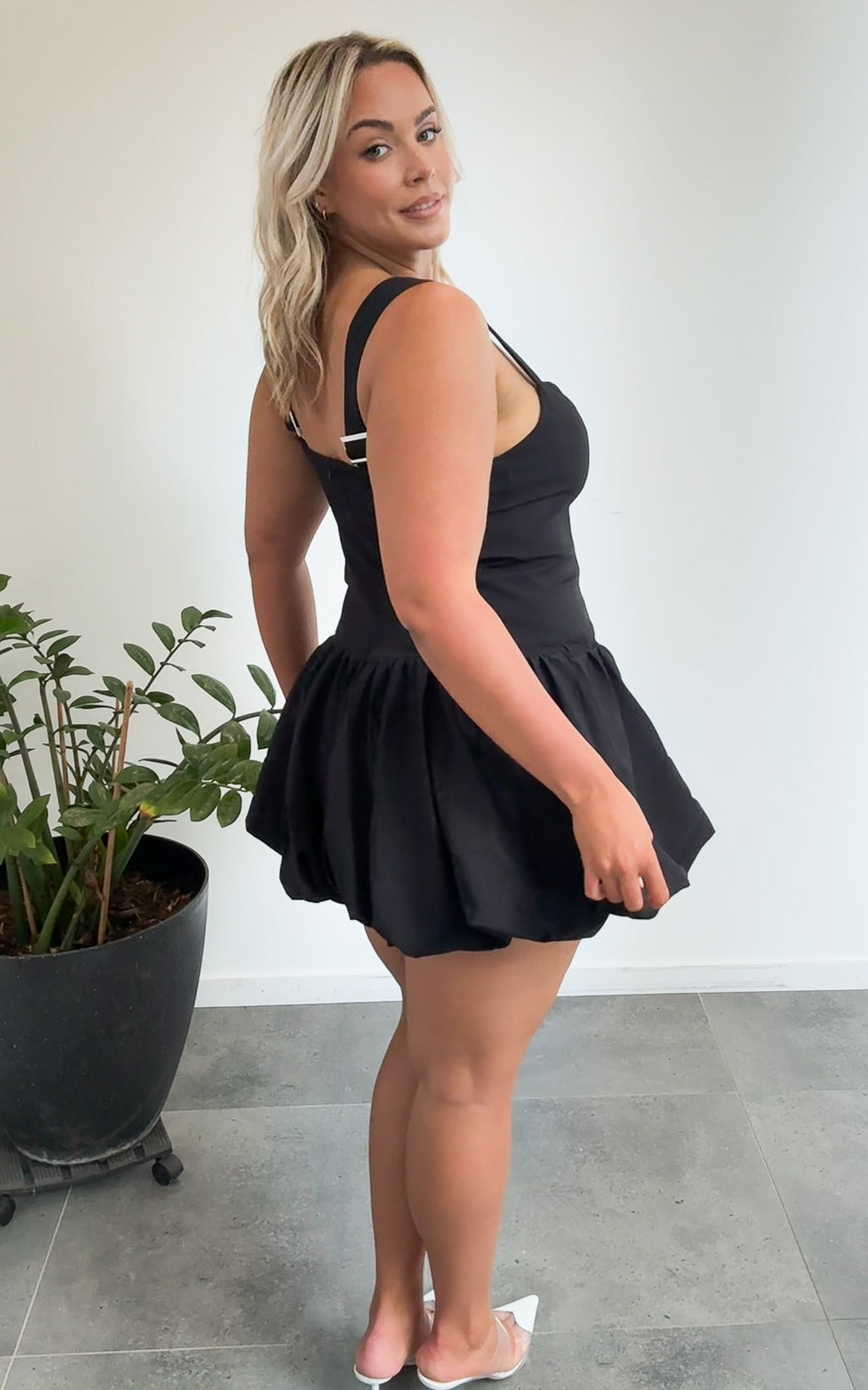 Yves Mini Dress - Black