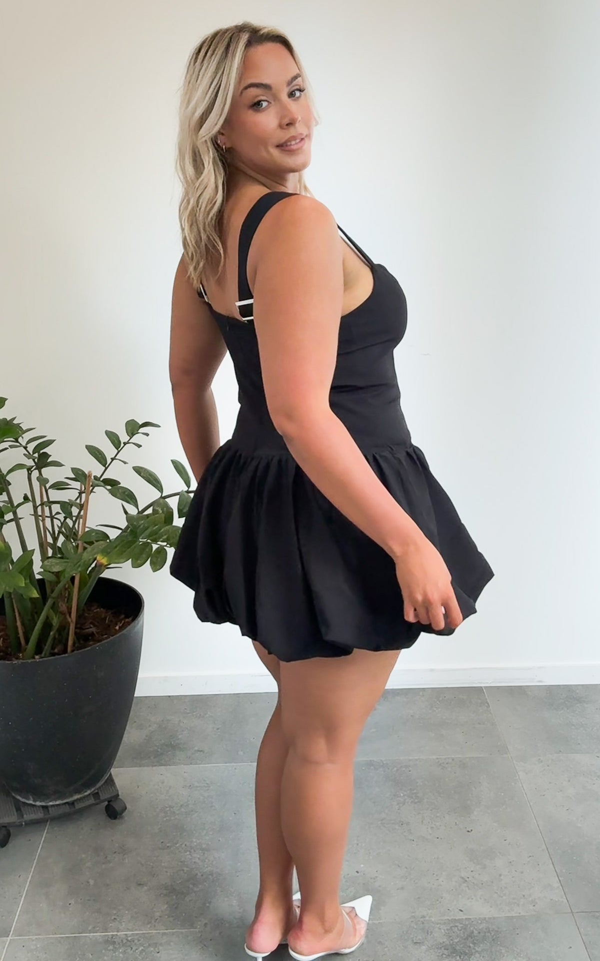 Yves Mini Dress - Black