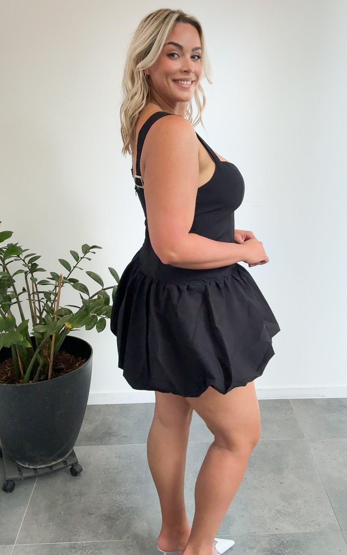 Yves Mini Dress - Black