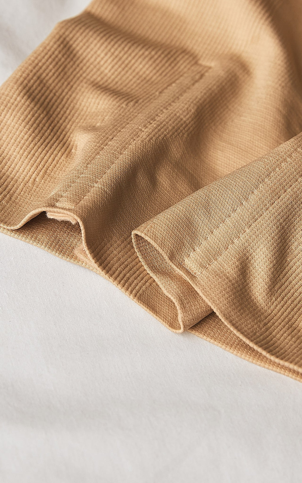 Zaria High Waisted Boning Shapewear Control Shorts - Warm Nude