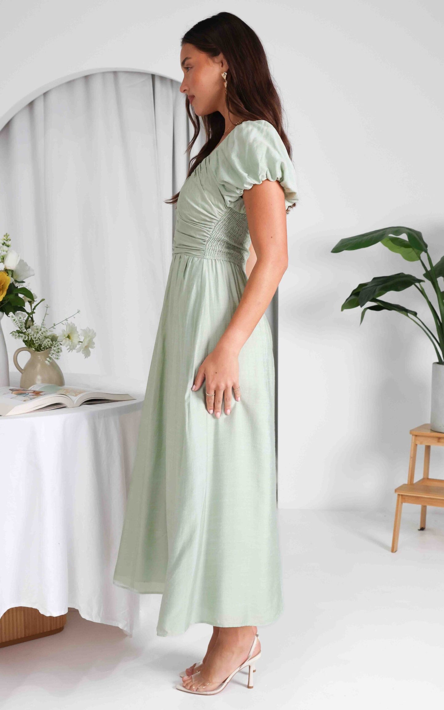 Zaroni Maxi Dress - Mint