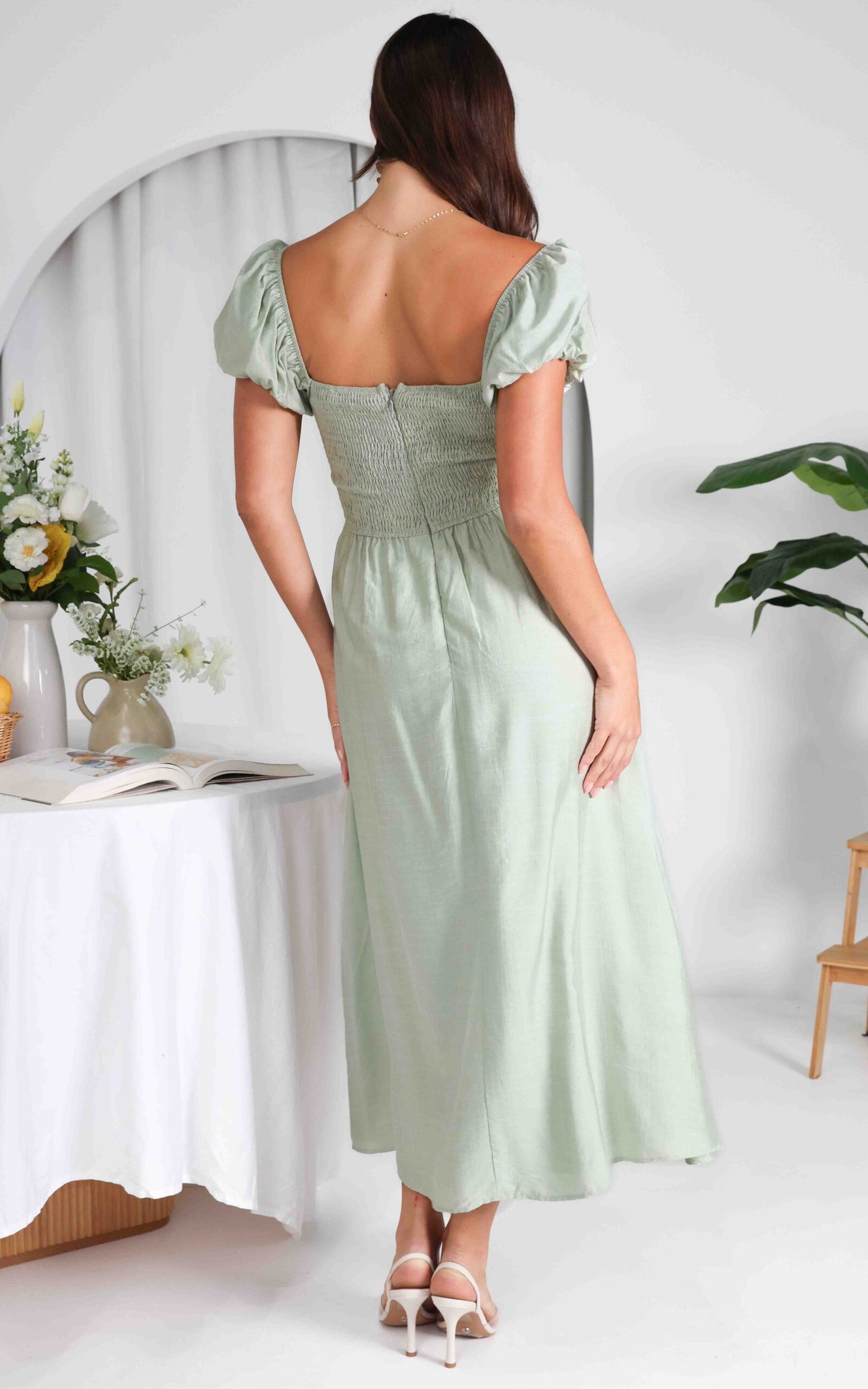 Zaroni Maxi Dress - Mint