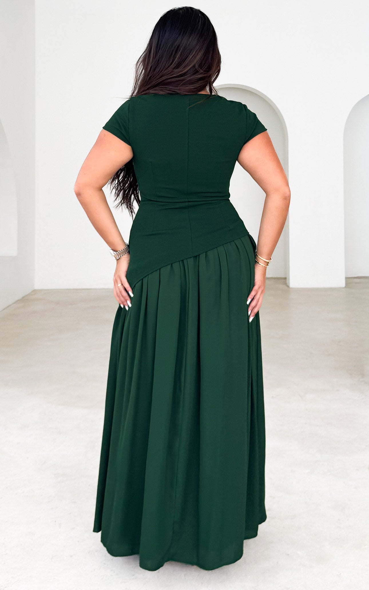 Zenia Maxi Dress - Emerald