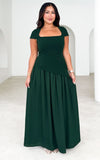 Zenia Maxi Dress - Emerald
