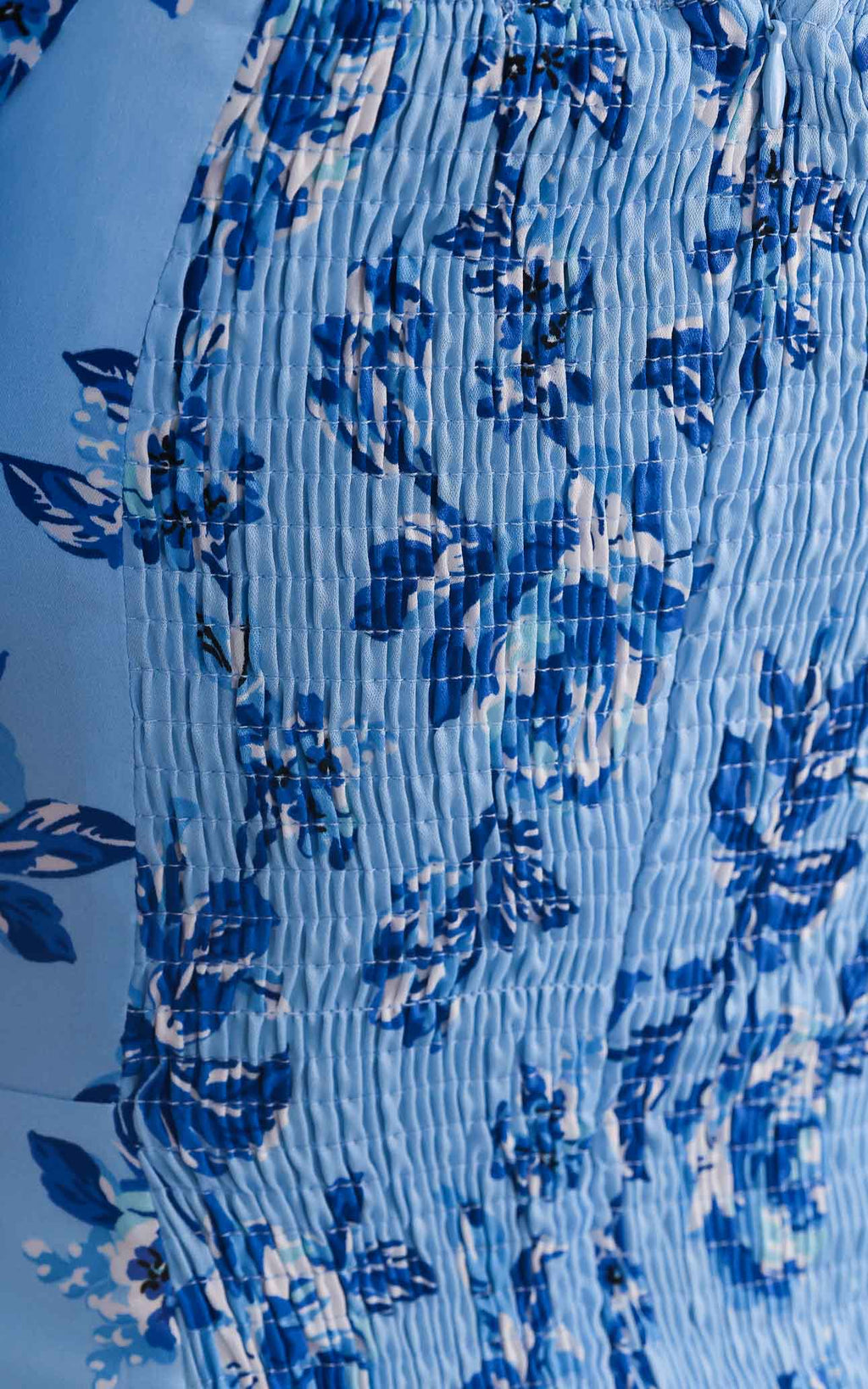Zuri Mini Dress - Blue Floral