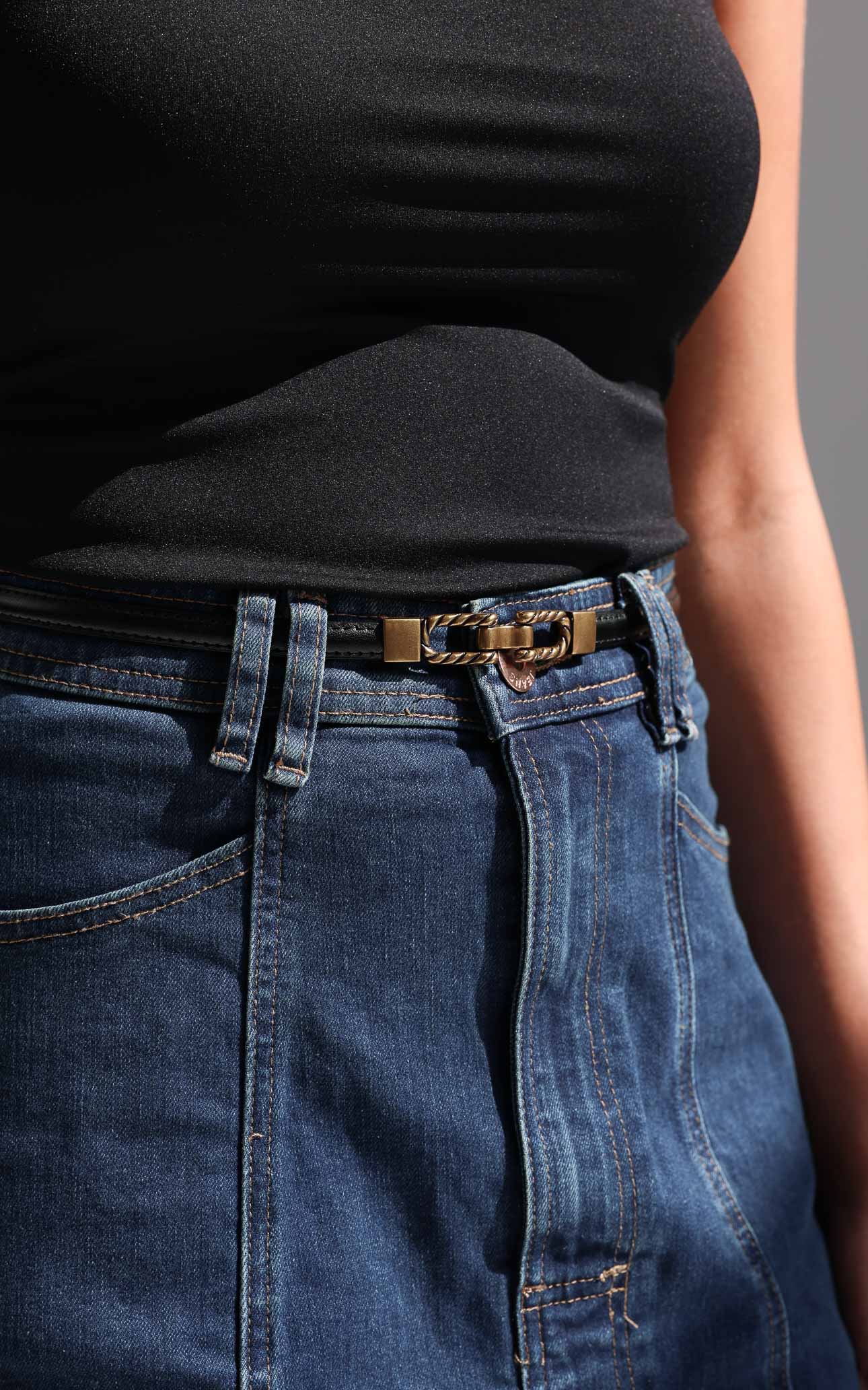 Zankov Belt - Black U Braid