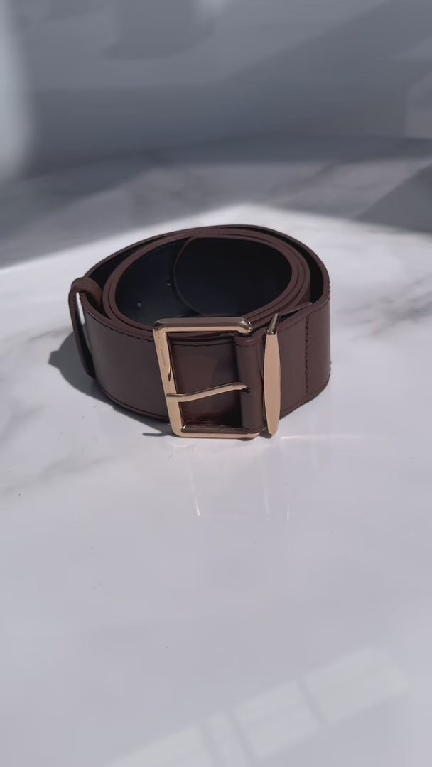 Calandra Belt - Brown