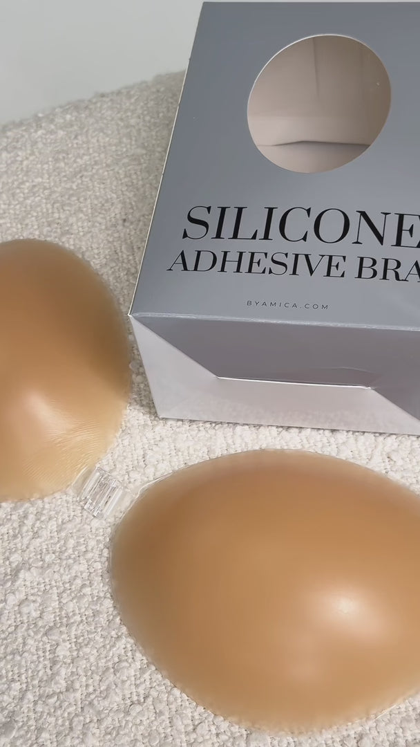 Lanelle Silicone Adhesive Bra - Nude