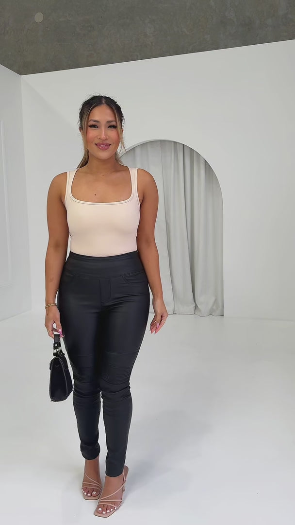 Aliyah Tank Top - Purple Plum