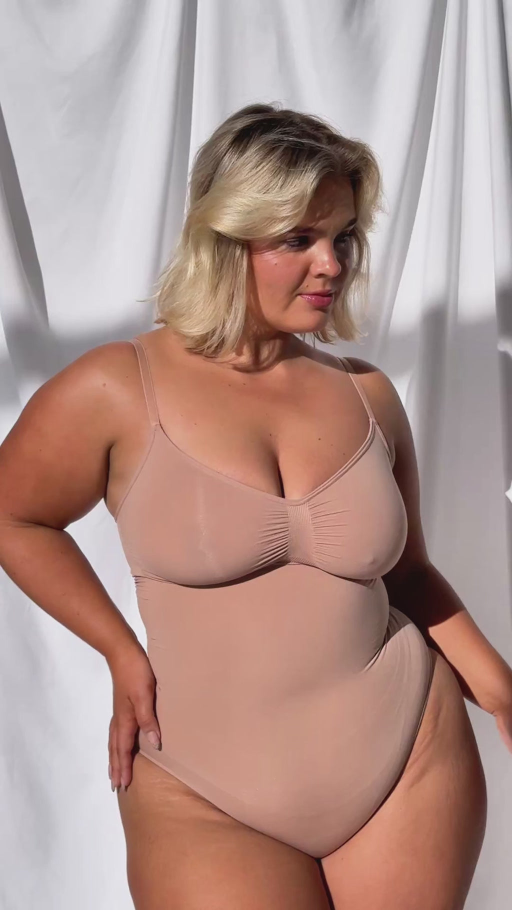 Claudette Shapewear Bodysuit - Warm Nude