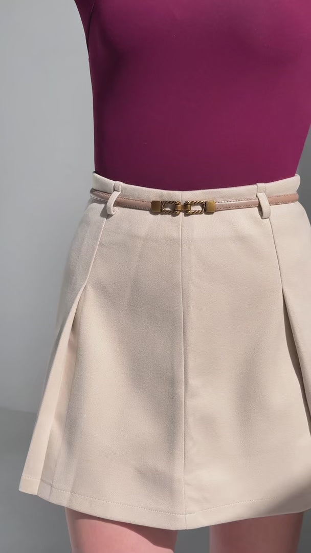 Zankov Belt - Taupe U Braid