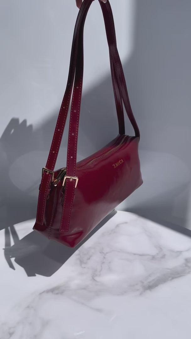 Aneska Bag - Cherry Red