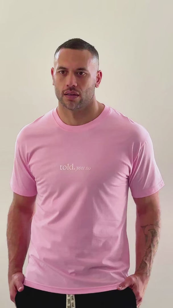 Ricco Unisex Tshirt - Pink