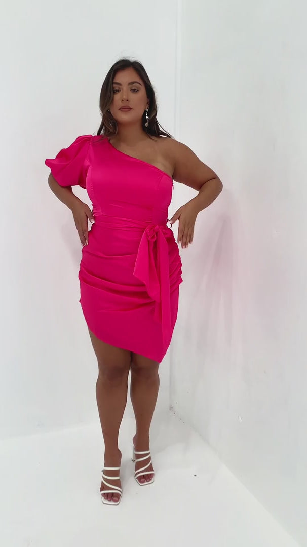 Pascal Dress - Barbie Pink