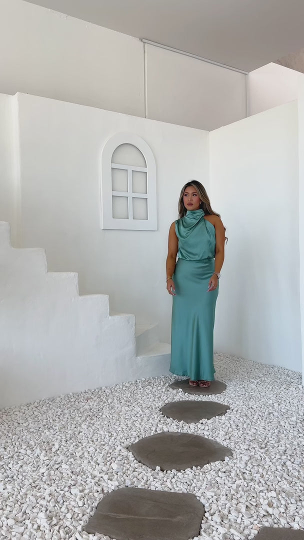 Cobero Maxi Dress - Mint