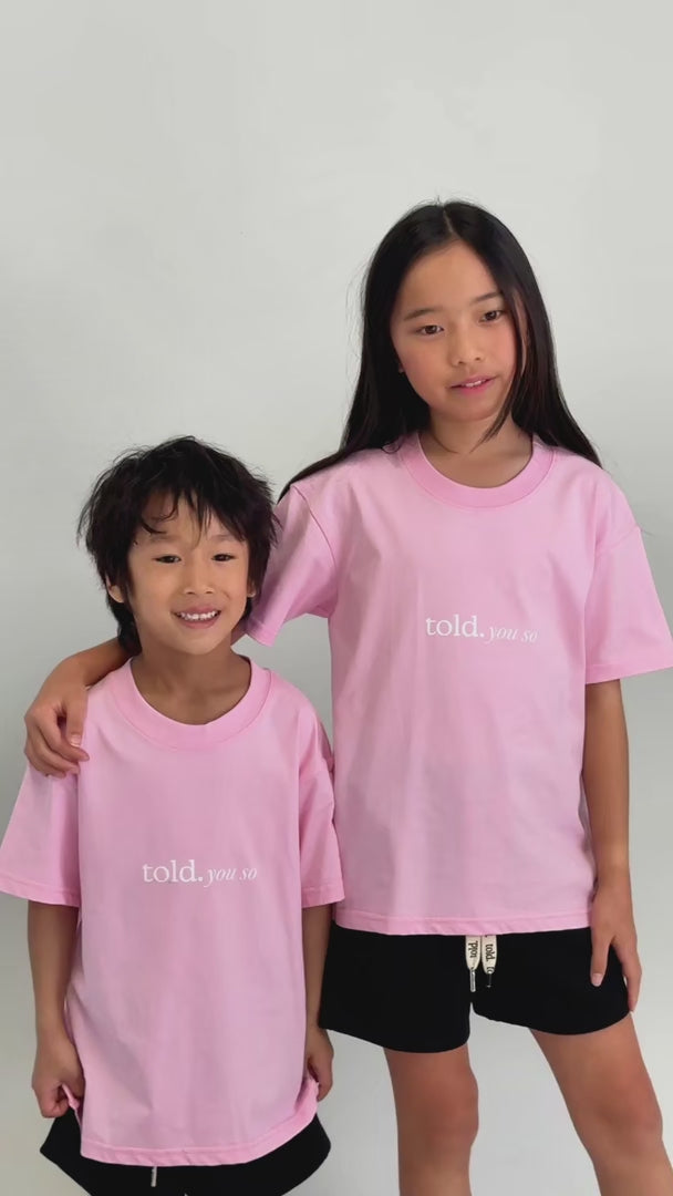 Ricco Kids Tshirt - Pink