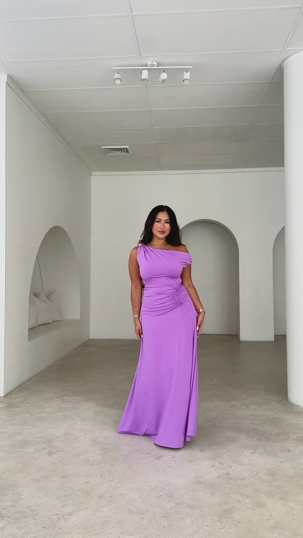 Tully Maxi Dress - Lilac
