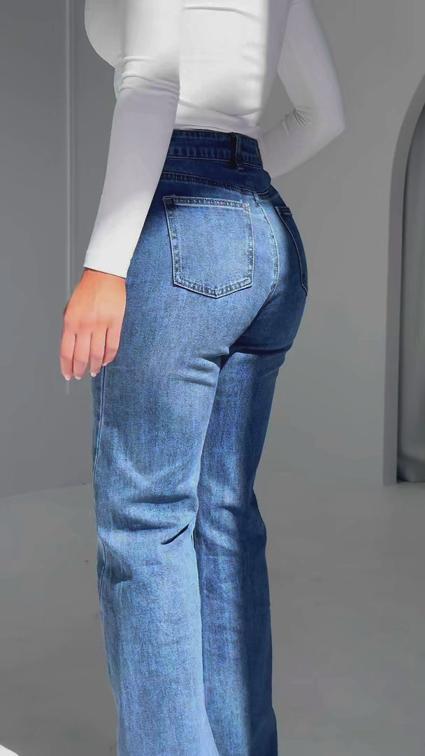 Oaklee Jeans - Mid Blue