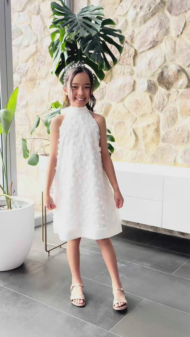 (PREORDER) Misty Kids Dress - White