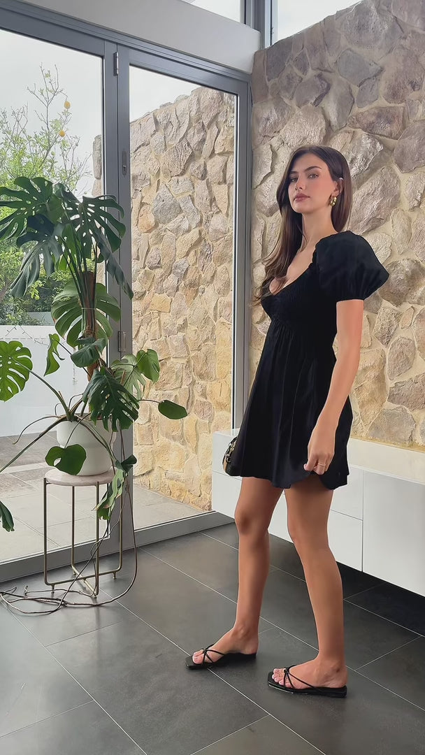 Dorothy Mini Dress - Black
