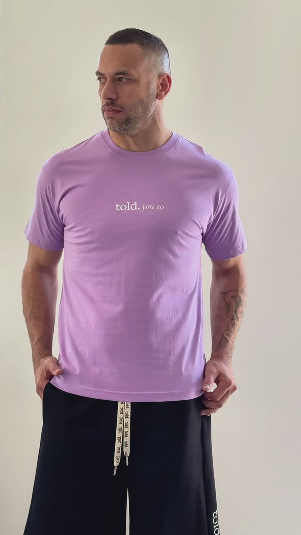 Ricco Unisex Tshirt - Lilac