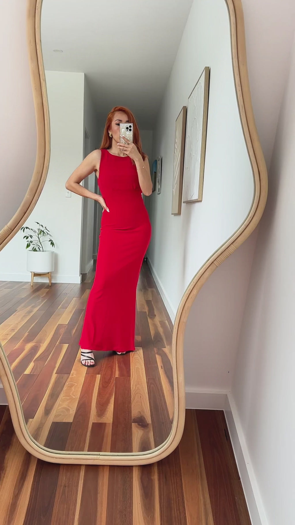 Sylvie Maxi Dress - Red