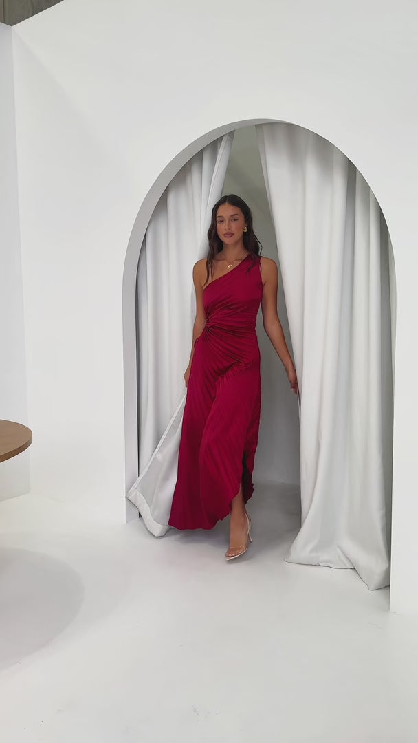 Rochelle Maxi Dress - Wine