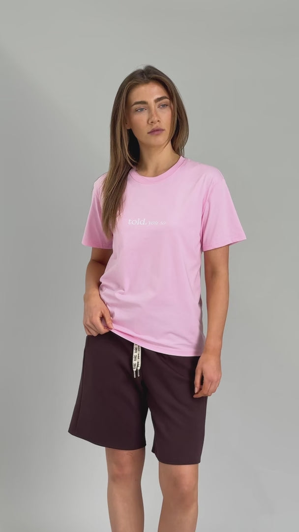 Ricco Unisex Tshirt - Pink