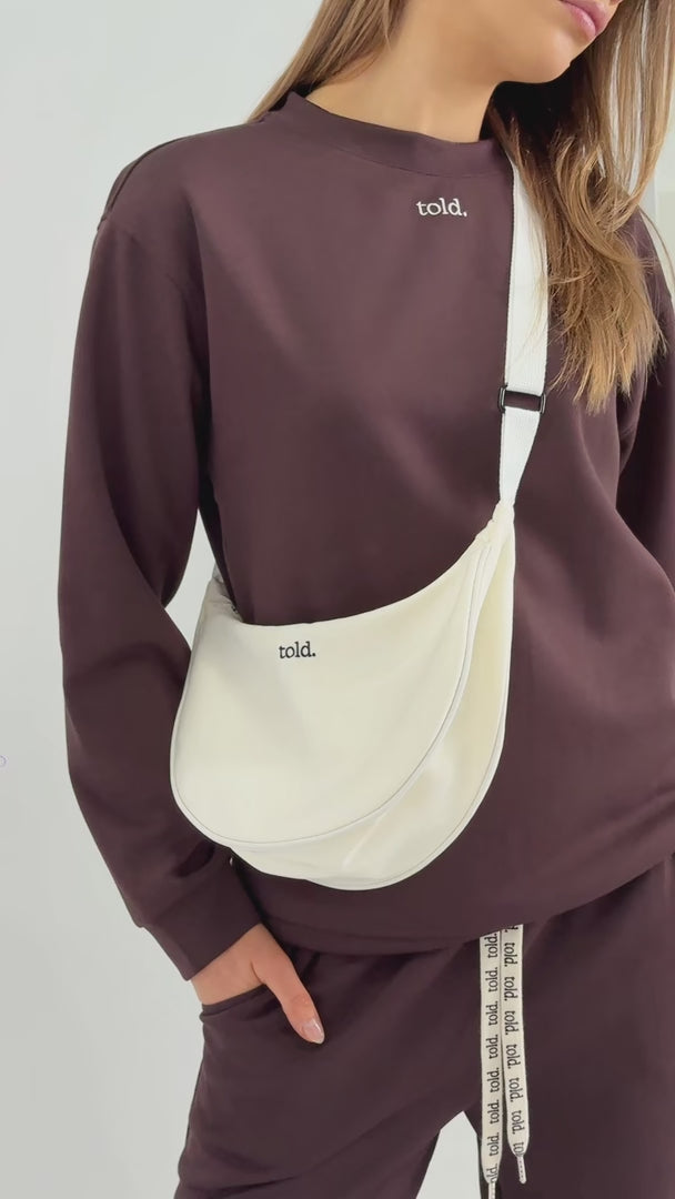 Told. Shoulder Bag - Cream