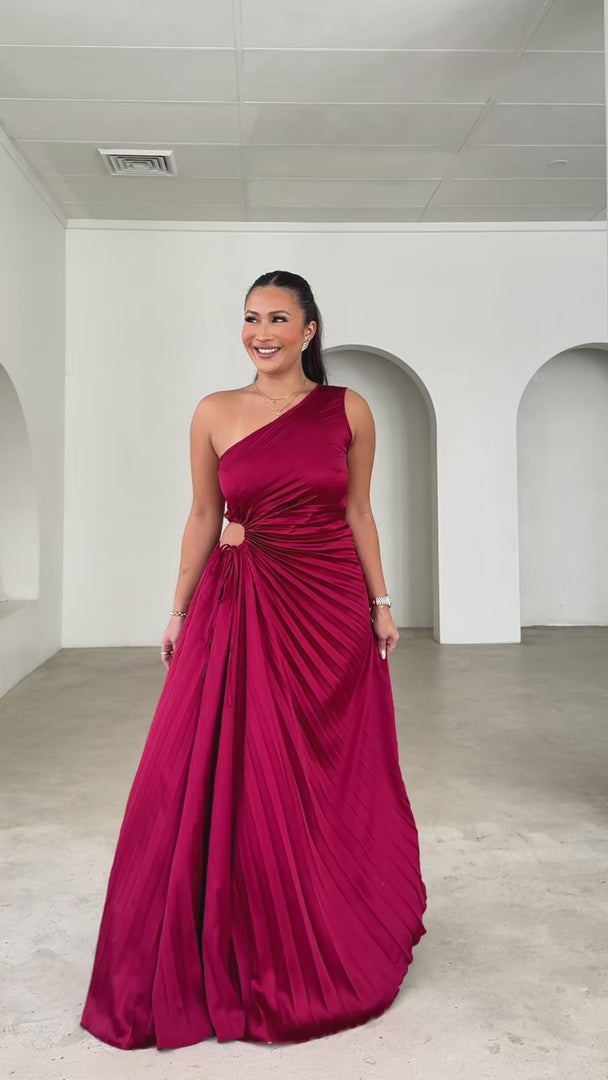Rochelle Maxi Dress - Wine