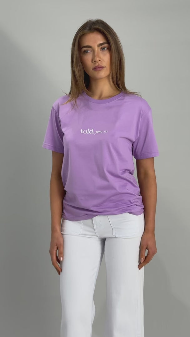 Ricco Unisex Tshirt - Lilac