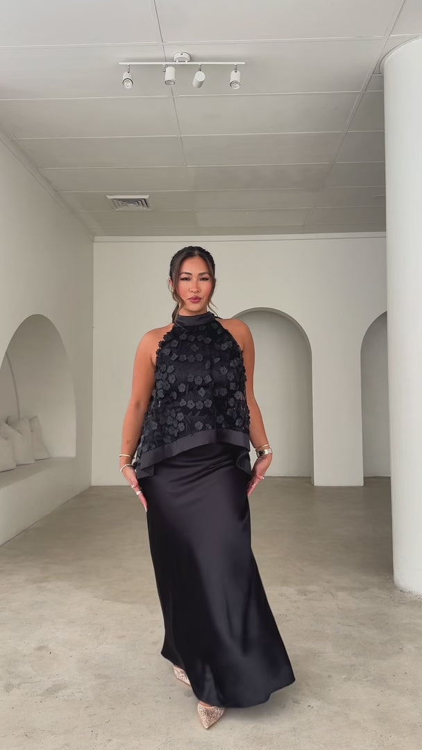 Misty Maxi Dress - Black