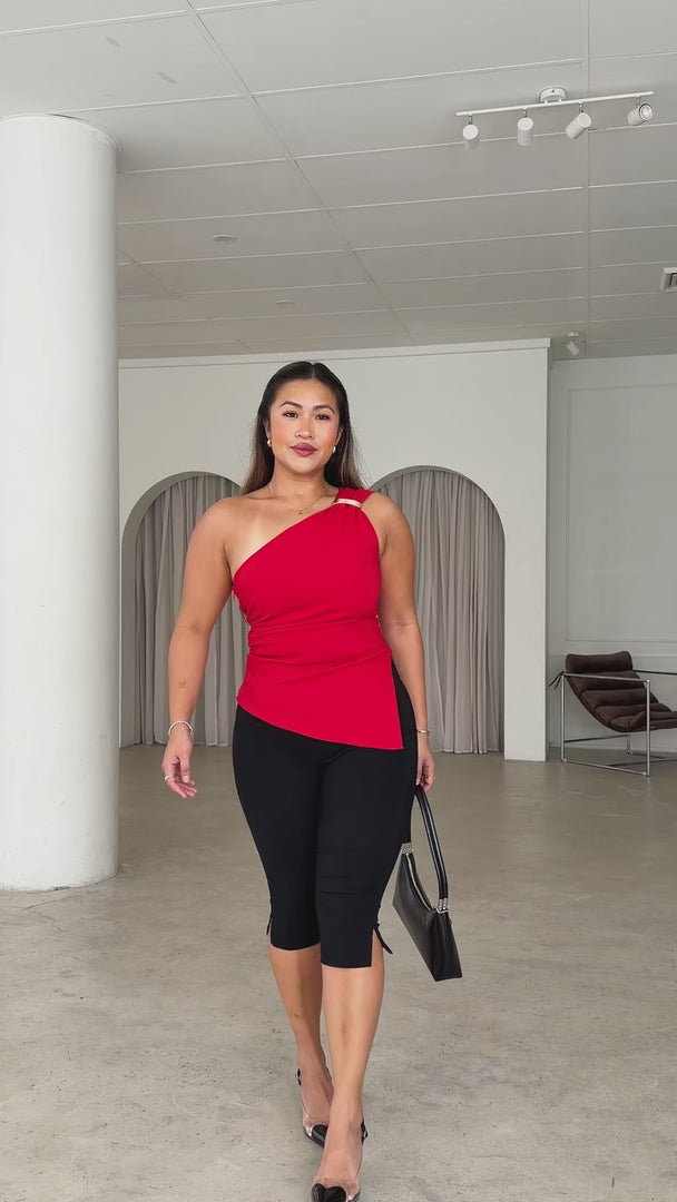 Flynn Top - Red